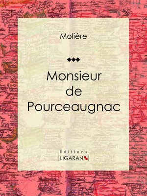 cover image of Monsieur de Pourceaugnac